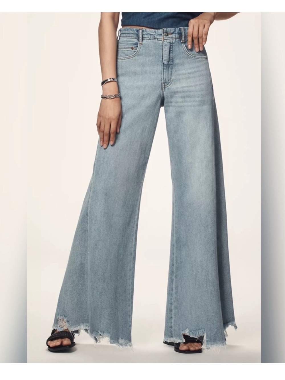 Anthropologie Pilcro Women’s High-Rise Wide-leg Jeans